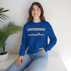 Bolder Font MERRY  CHRISTMAS Submarine Brotherhood -Unisex Crewneck Sweatshirt
