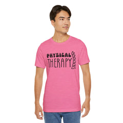 Physical Therapy Unisex Tee - Spine Graphic Gift for PT Student