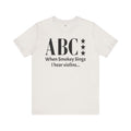 ABC Band tee, When Smokey Sings, vintage style band tee, gift for her, mom's retro tee, 80s music gift, mothers day gift, birthday gift