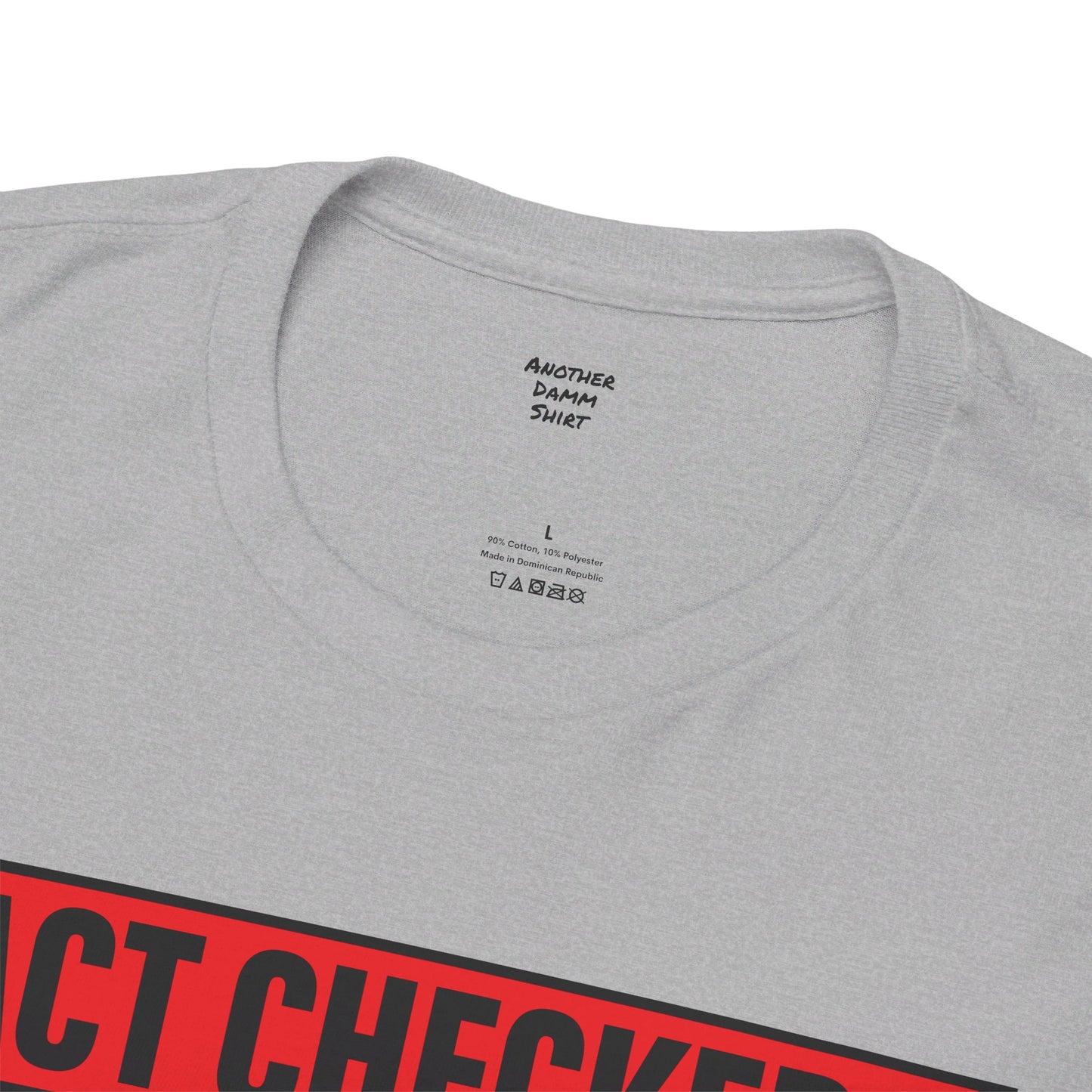 Fact Checking Quote - Unisex Short Sleeve Tee