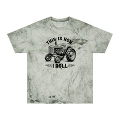 This Is How I Roll - Tractor Graphic Unisex Color Blast T-Shirt