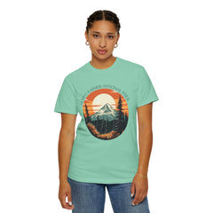 Mount Rainier National Park Graphic, Comfort Colors Soft Relaxed Fit Unisex Garment-Dyed T-shirt