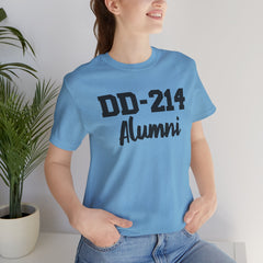 DD-214 Alumni Tee — Military Service Veteran Tribute T-Shirt