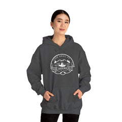 The Hideout Adventure Hoodie – Lake Ariel, PA Mountain Graphic Hooded Sweatshirt
