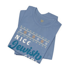 NICE JEWISH GIRL - Unisex Jersey Short Sleeve Tee