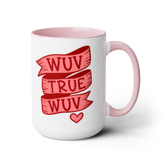 Wuv True Wuv Accent Mug,The Clergyman,Princess Bride Mug,80s Movie Quote,Gift for movie lover,vintage film gift,comedy movie mug,romcom mug
