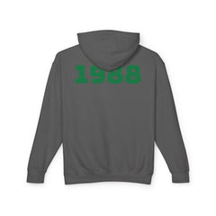 Russell Sage College Mascot Unisex Hoodie - Russell Sage Purple Cow, Red Devil, Golden Horseshoe, Blue Angel Design