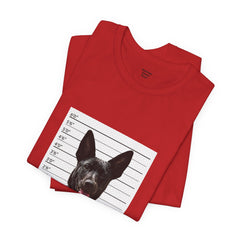 K9 Mugshot Personalized with your Dog T-Shirt