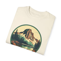 Glacier National Park Graphic, Comfort Colors Soft Relaxed Fit Unisex Garment-Dyed T-shirt