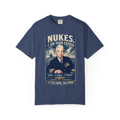 Nukes I Am Your Father Vintage United States Navy Nuclear Power Submarine Graphic T-Shirt