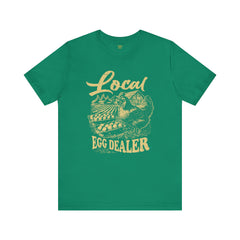 Local Egg Dealer Unisex Jersey Tee - Perfect for Farmers & Foodies