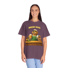 Golden Retriever Brewer Beer T-Shirt — Cute Brew-Dog Graphic Tee