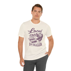 Local Egg Dealer Unisex Jersey Tee - Perfect for Farmers & Foodies