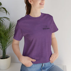 Dog Mom T-Shirt — Personalized Your Dog Image  Tee (Custom Name)