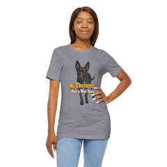 My Therapist Has A Wet Nose Personalized with your dog(s) image T-Shirt