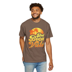 Del Boca Vista Graphic - Unisex Garment-Dyed T-shirt