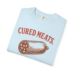 Cured Meats Graphic Tee - Funny Foodie Wear, Gift for Meat Lovers