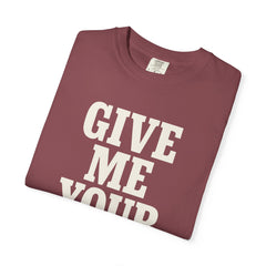 Two And A Half Men Inspired Graphic T-Shirt - Give Me Your Thumb Vintage Tee