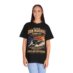 USS John Marshall SSBN-611 'Forty One for Freedom' Patriotic T-Shirt