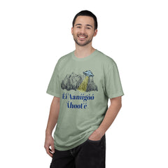 Navajo The Truth Is Out There UFO - Graphic Unisex Garment Dyed Short Sleeve Tee