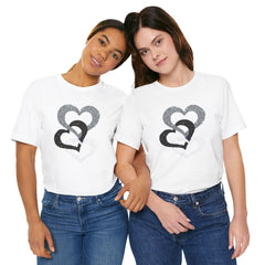 Triple Heart Design Tee