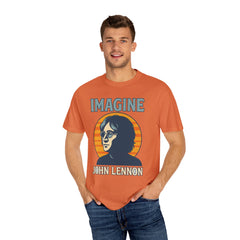 John Lennon Imagine T-Shirt, Vintage Graphic Tee, Music Lover Gift, Unisex Casual Wear, Retro Art Shirt