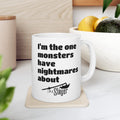 Funny Monster Slayer Ceramic Mug, (11oz, 15oz)