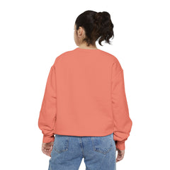 Floral Butterfly Sweatshirt — Tropical Hibiscus Garden Crewneck