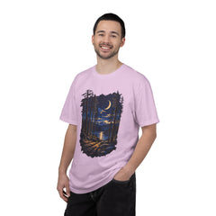 Moonlit Forest T-Shirt – Nature Lover Camping Shirt