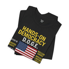 Hands-On Democracy Graphic Tee - Unisex