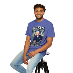 Nukes I Am Your Father Vintage United States Navy Nuclear Power Submarine Graphic T-Shirt