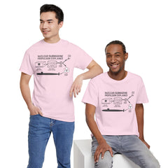 Nuclear Submarine Propulsion Explained Tee, Science Shirt, Geeky Gift, Educational Apparel, STEM Fashion, Nerdy T-Shirt