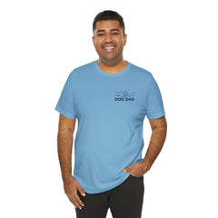 Dog Dad T-Shirt — Personalized Your Dog Image  Tee (Custom Name)