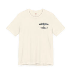 Veteran Submarine Tee — "I’m a Boomer Who Served on a Boomer" Navy Crew Shirt