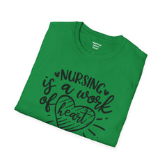 Nurse Quote - Unisex Softstyle T-Shirt | Nurse Awareness, Medical Apparel, Gift For Her, Scrubs Lover, Hospital Staff Gift, Registered Nurse