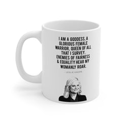 Leslie Knope Quote - Ceramic Mug (11oz\15oz\20oz) | Parks and Recreation, TV Series, Fan Gift, Pop Culture Humor, Gift For Him, Gift For Her
