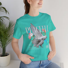 Peaceful Flowers With Dove Unisex Tee