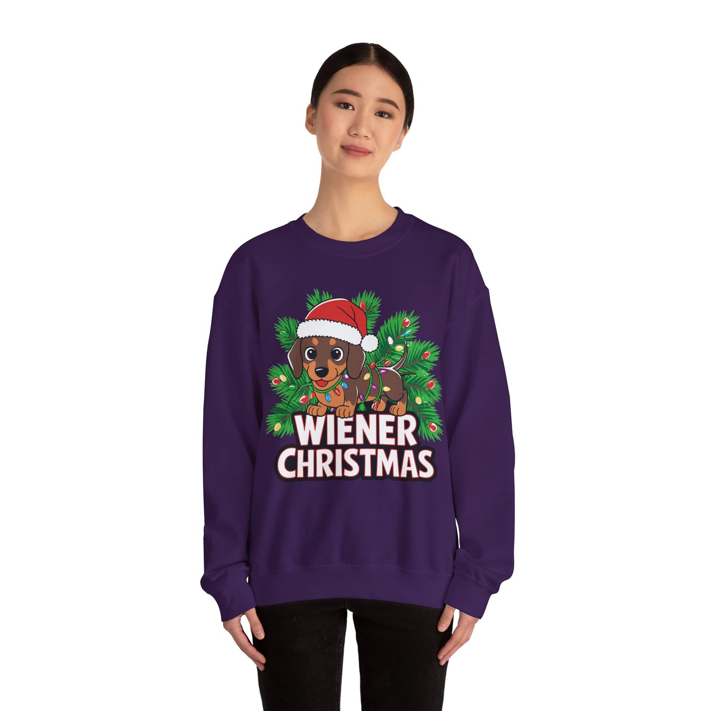 WEINER  CHRISTMAS - Unisex Heavy Blend™ Crewneck Sweatshirt