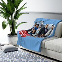 Sherpa Blanket, Chicago Med Fan Gift, Medical Professional Gift, Doctor Nurse Appreciation