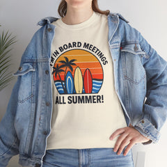 Summer Vibes Tee - Fun Casual Wear for Beach Lovers, Humor Tee, Gift for Surfing Enthusiasts, Summer Fashion