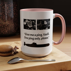 Mug - Hunt For Red October Fan Mug, Sean Connery Gift, Submarine Movie Fan Gift