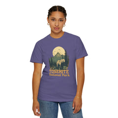 Yosemite National Park Graphic, Comfort Colors Soft Relaxed Fit Unisex Garment-Dyed T-shirt