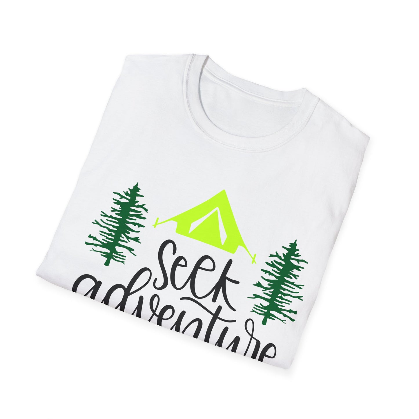 Seek Adventure Unisex Softstyle T-Shirt