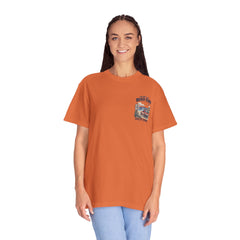 Where the Road Ends Long Island Unisex Garment-Dyed T-shirt