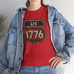 Vintage USA Pride Tee - 1776 Unisex Heavy Cotton Tee
