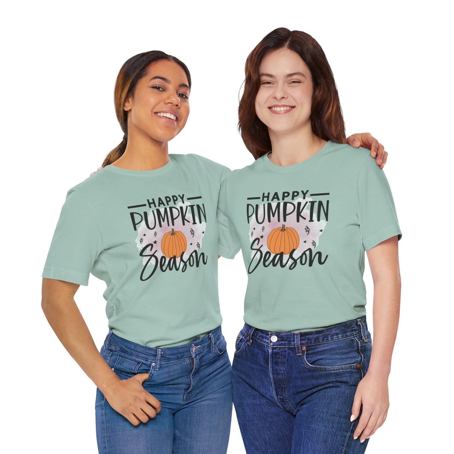 HAPPY PUMPKIN SEASON - Unisex Jersey Short Sleeve Tee