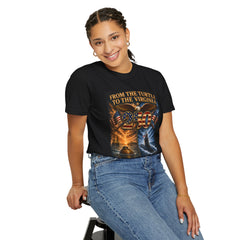 250th Anniversary - From the Bushnell Turtle to the Virginia Class Submarine 1776-2026 Tee