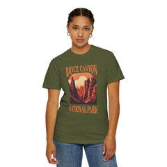 Bryce Canyon National Park Graphic, Comfort Colors Soft Relaxed Fit Unisex Garment-Dyed T-shirt