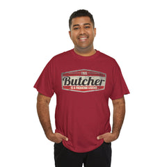 Butcher Legend Unisex Heavy Cotton Tee - Fun Gift for Meat Lovers