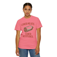Cured Meats Graphic Tee - Funny Foodie Wear, Gift for Meat Lovers